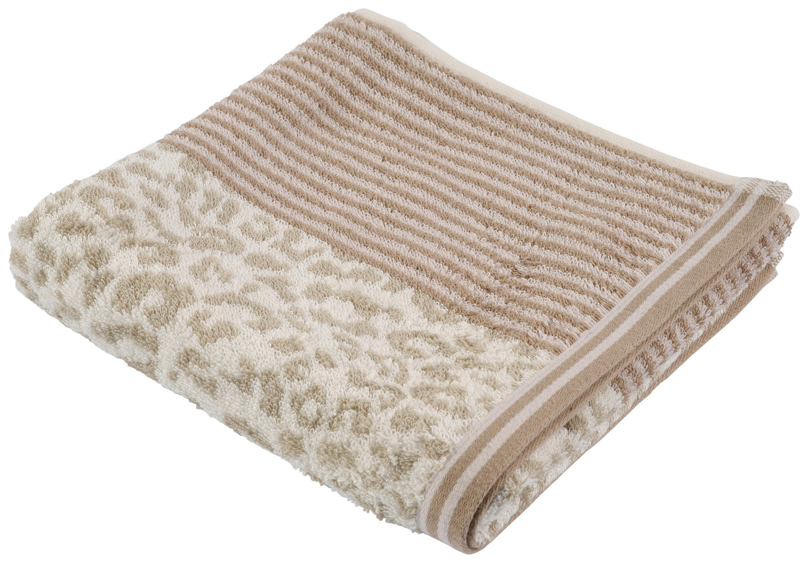 RUČNÍK, 50/100 cm, béžová - béžová, Konvenční, textil (50/100cm) - Dieter Knoll
