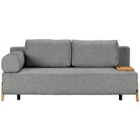 SCHLAFSOFA in Holz, Textil Grau  - Naturfarben/Grau, Design, Holz/Textil (211/88/102cm) - Niels Andersson
