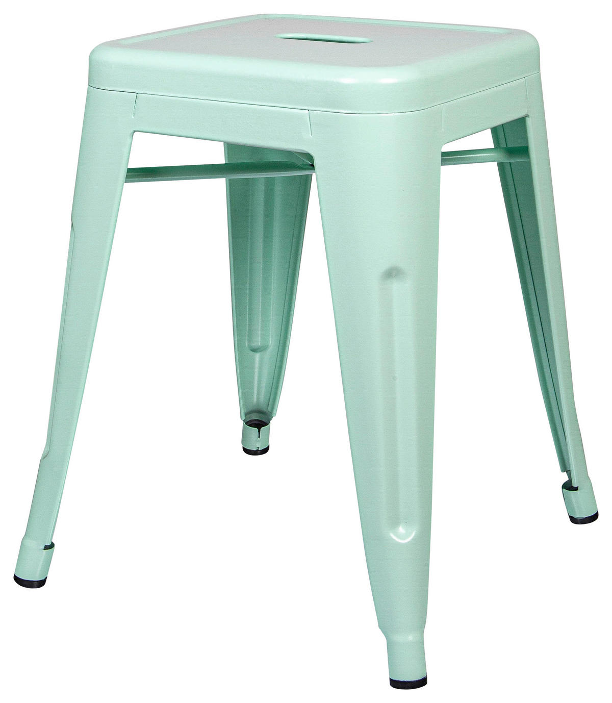 HOCKER Pastellgrün  - Pastellgrün, Basics, Metall (39/46/39cm) - MID.YOU