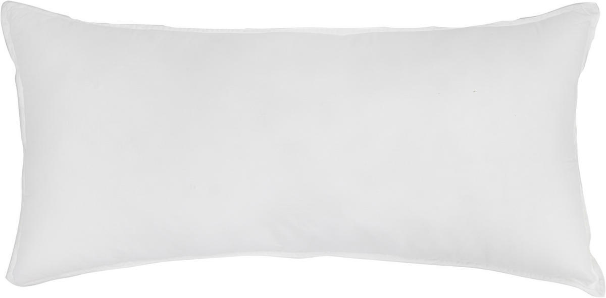 KOPFPOLSTER 40/80 cm   - Weiß, Basics, Textil (40/80cm)