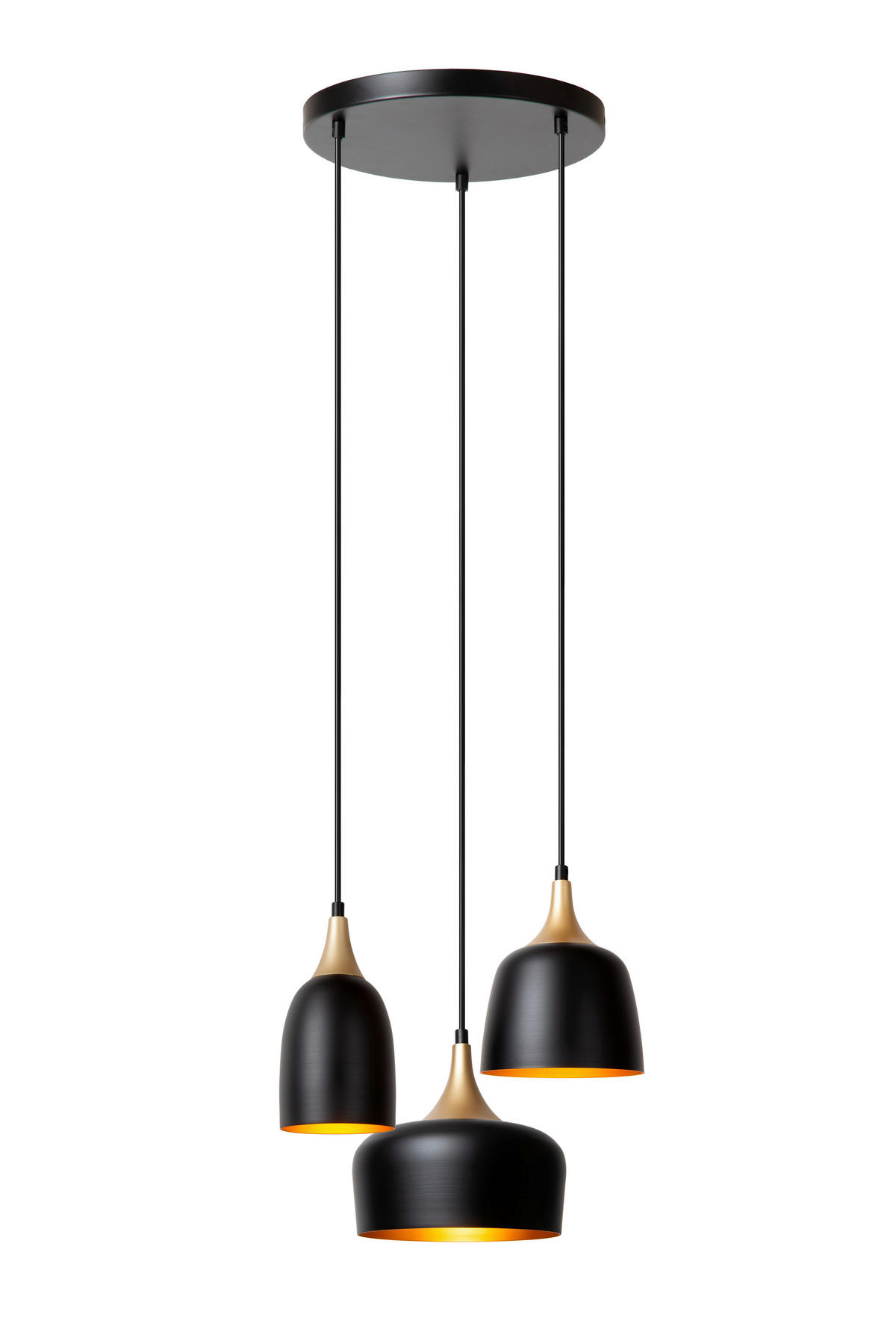 PENDELLEUCHTE 30/30/150 cm    - Konventionell, Metall (30/30/150cm) - Lucide
