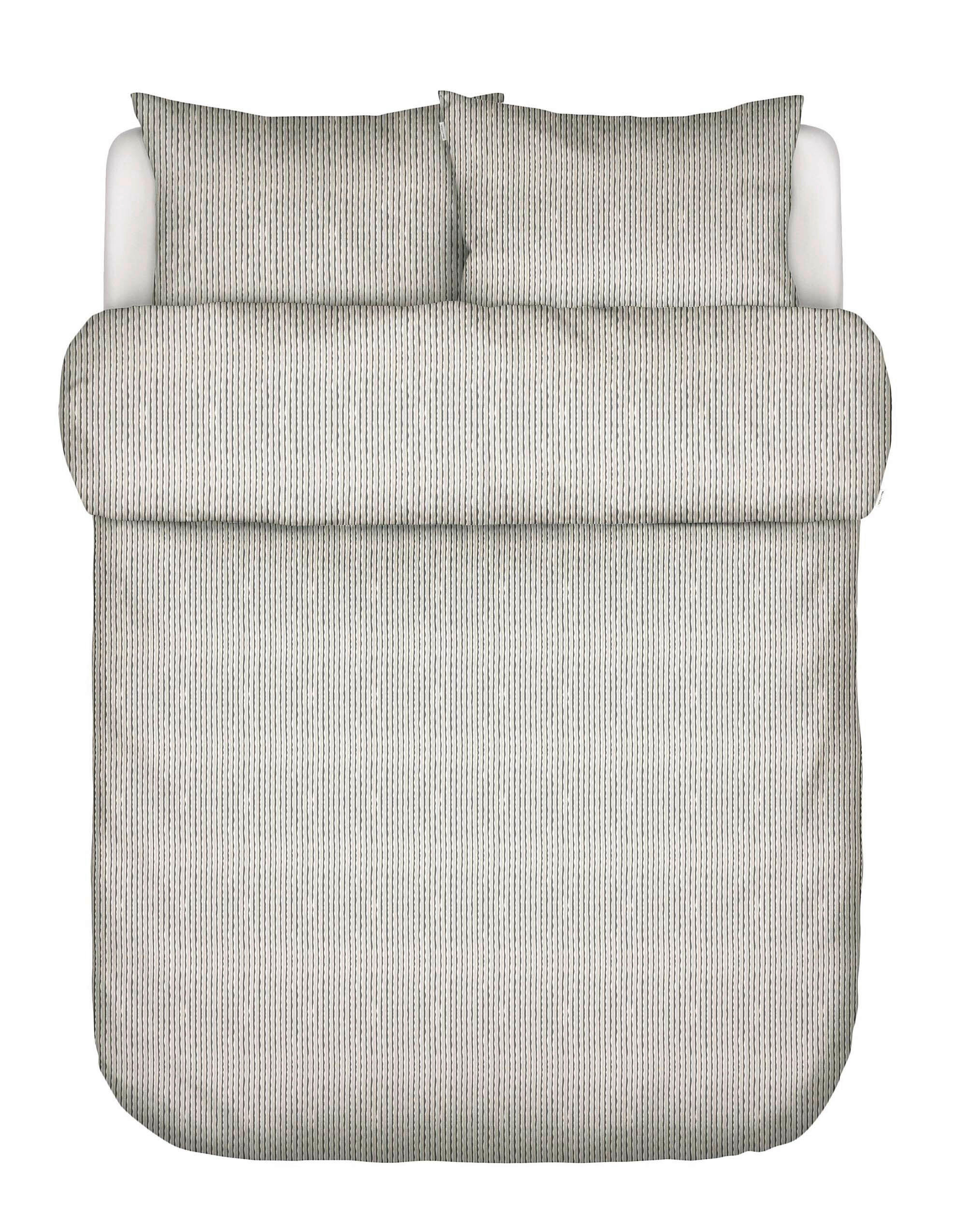 BETTWÄSCHE Janne Satin 200/200 cm  - Grau, KONVENTIONELL, Textil (200/200cm) - Marc O'Polo