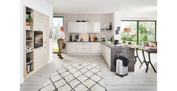 EINBAUKÜCHE   - Design, Holzwerkstoff - Novel