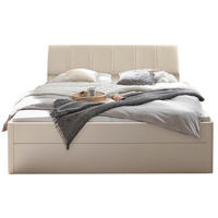 BETT 180/200 cm,  in Beige, Kaschmir, Bettschubladen,  - Kaschmir/Beige, KONVENTIONELL (180/200cm) - Boxxx