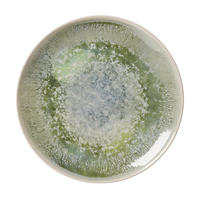 SPEISETELLER Cecina Jade    - Creme/Grün, Design, Keramik (26/26/3cm) - Ritzenhoff Breker