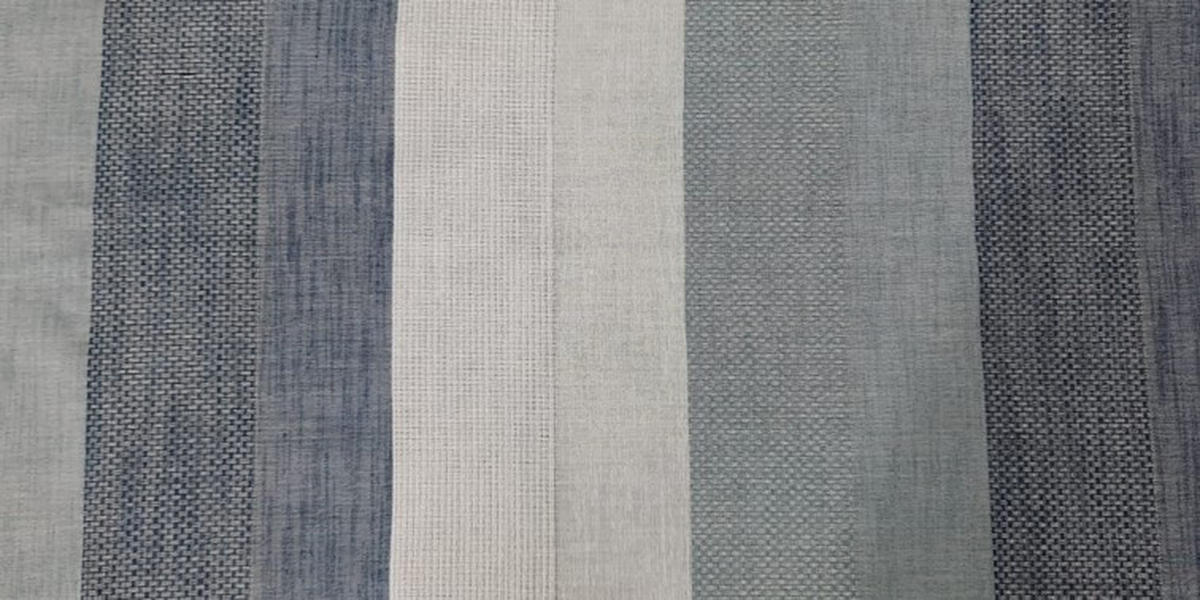 KOMBINIRANA ZAVESA  pol prosojno   140/245 cm  - modra/bela, Design, tekstil (140/245cm) - Esposa