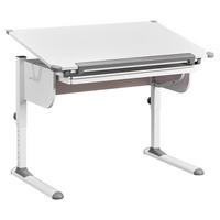 JUGENDSCHREIBTISCH 110/68/55 cm  in Weiss  - Weiss, Modern, Holzwerkstoff/Metall (110/68/55cm) - MID.YOU