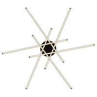 LED-TAKLAMPA LAWSON 80/7,7 cm  - vit/svart, Design, metall/plast (80/7,7cm) - Globo