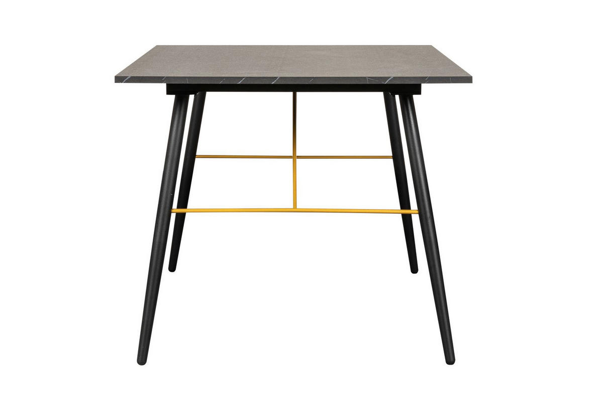 STOL ZA BLAGOVAONICU  crna  metal, drvni materijal      - crna, Moderno, drvni materijal/metal - Hom`in