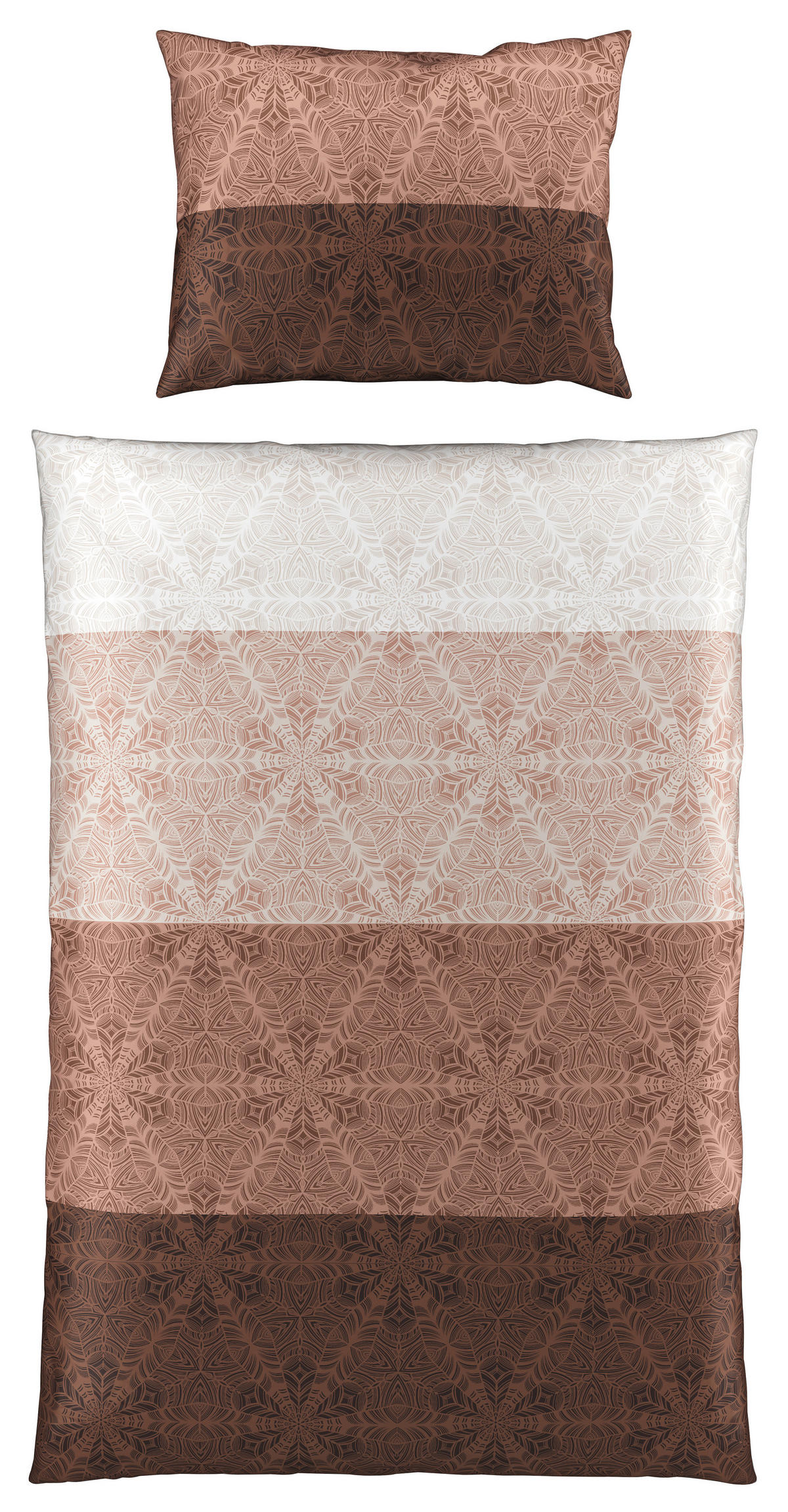 POSTELJNINA JEROME 140/200 cm saten rjavosiva  - rjavosiva, Konvencionalno, tekstil (140/200cm) - Esposa