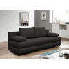 SCHLAFSOFA Webstoff Anthrazit  - Anthrazit/Schwarz, Design, Kunststoff/Textil (200/88/87cm) - P & B