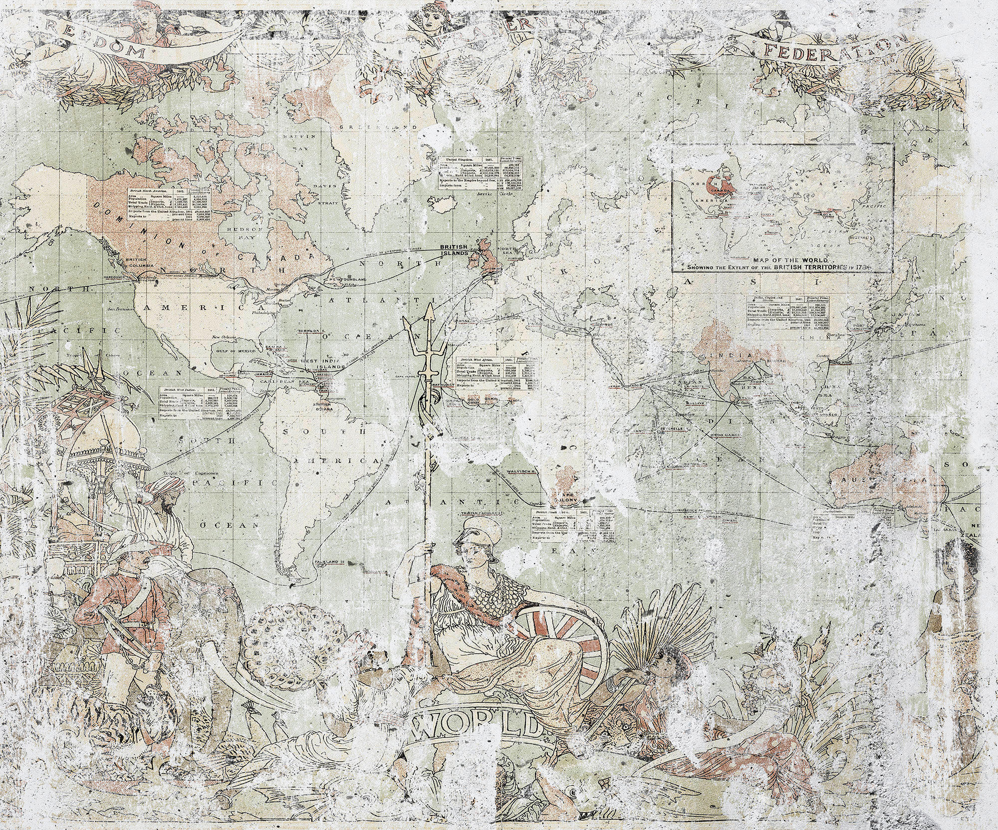 Komar Vliestapete 300x250 cm