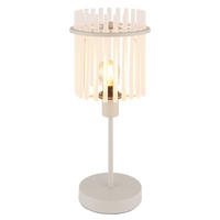 STOJACIA LAMPA, E14, 15/37,5 cm  - piesková, Basics, kov/sklo (15/37,5cm)