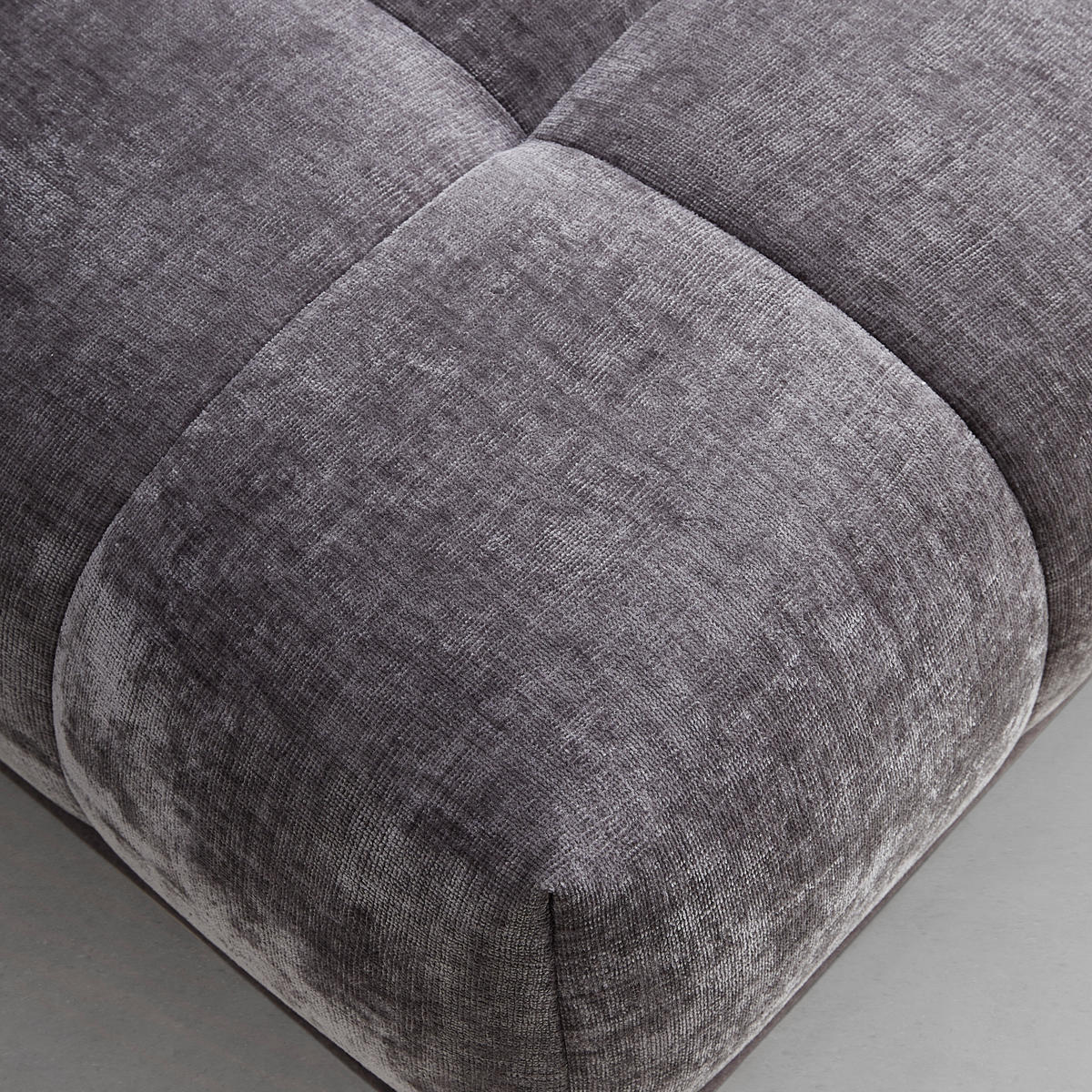 HÖRNSOFFA i grafitfärgad  - grafitfärgad/svart, Modern, metall/textil (184/262cm) - MID.YOU