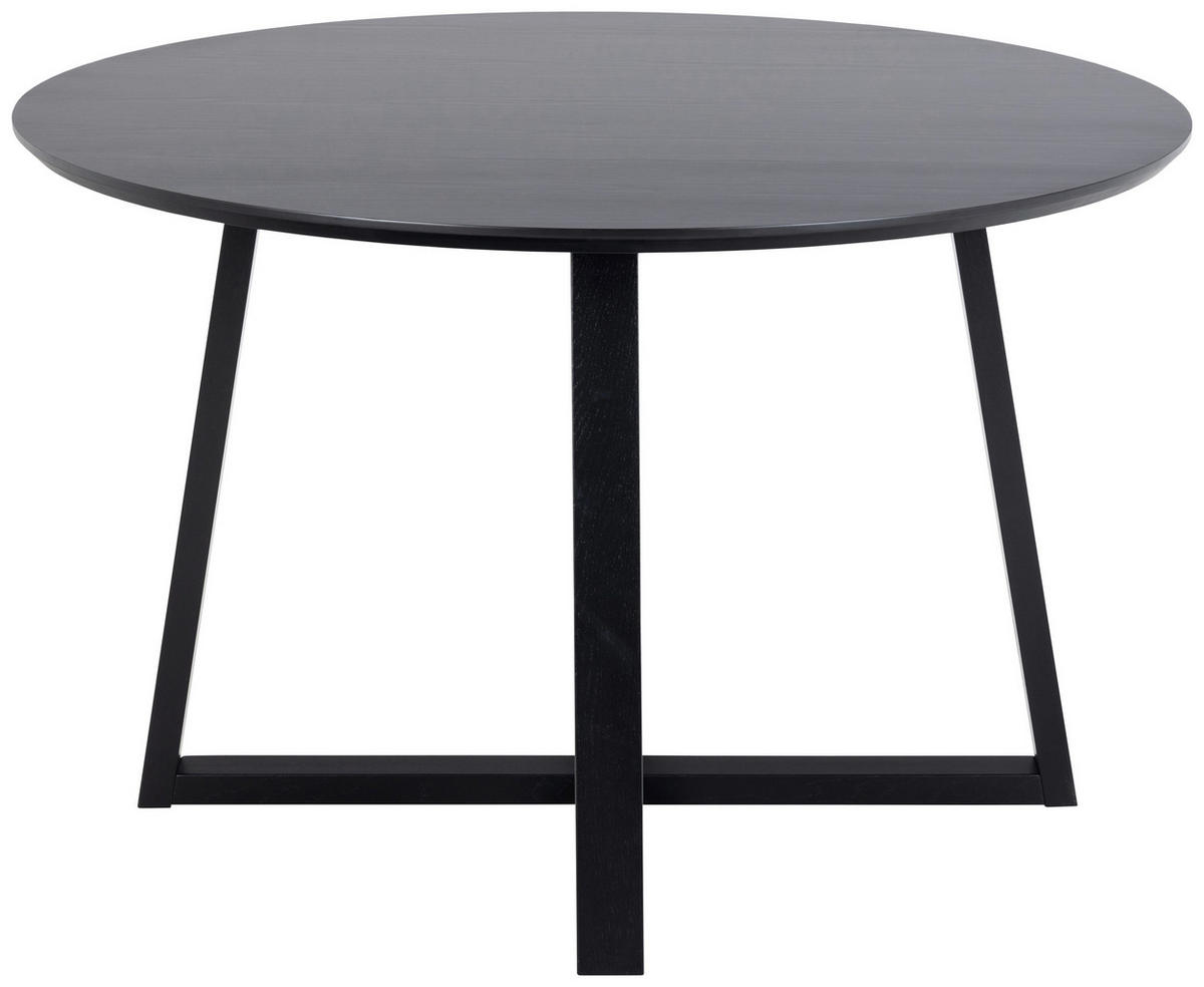 ESSTISCH in Holz, Holzwerkstoff 120/120/75 cm  - Schwarz, Modern, Holz/Holzwerkstoff (120/120/75cm) - MID.YOU