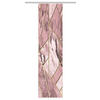 PANELOVÝ ZÁVĚS, 60/245 cm - růžová, Natur, textil (60/245cm)