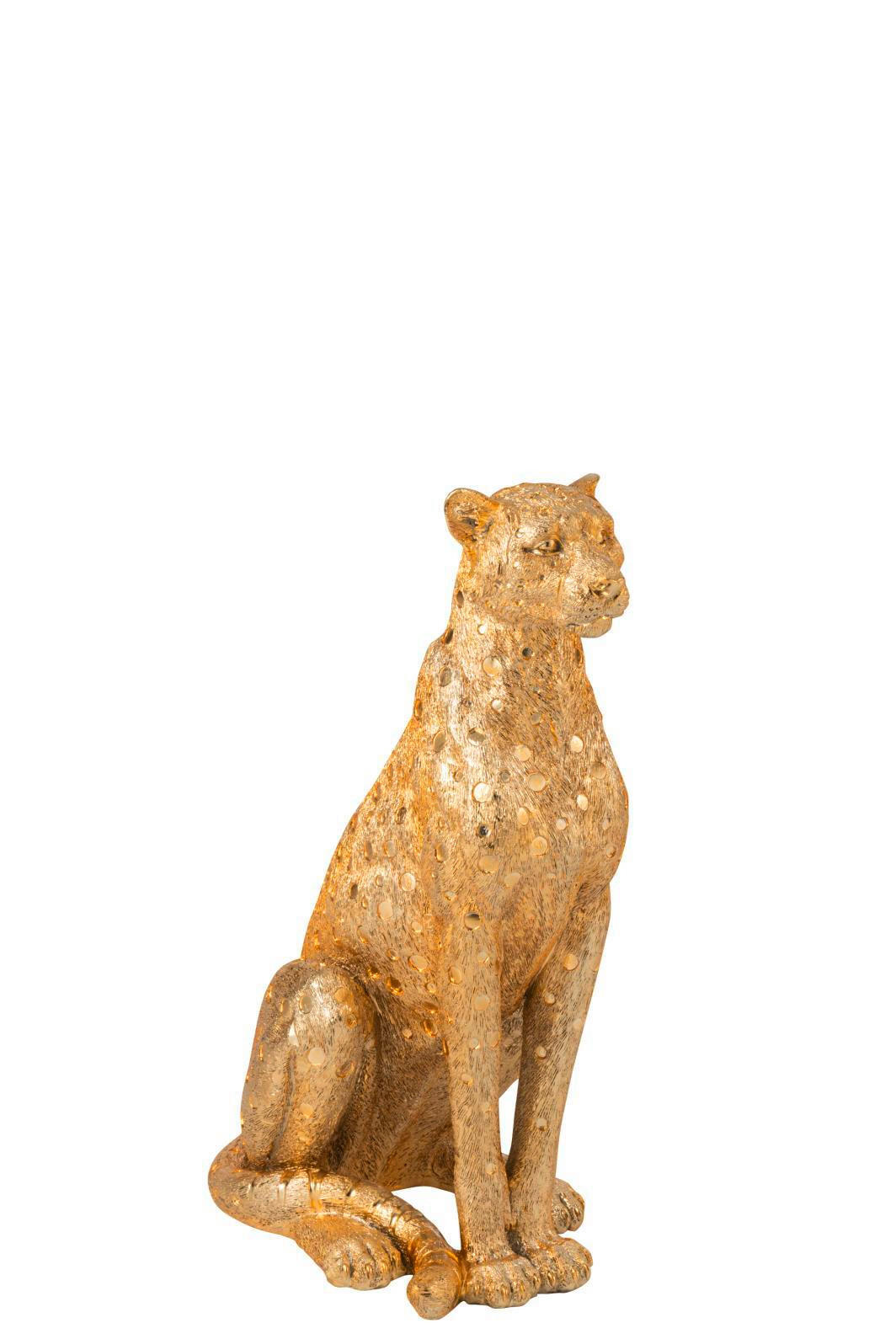 DEKOLEOPARD - Goldfarben, Basics, Kunststoff (39/25/60,5cm) - Ambia Home