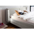POLSTERBETT Beleuchtung 180/200 cm  in Taupe  - Taupe/Schwarz, MODERN, Textil/Metall (180/200cm) - Novel