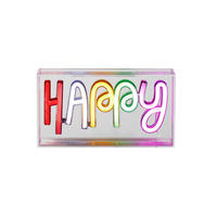 LED-DEKOLEUCHTE 23/4/12,7 cm   - Transparent/Weiß, LIFESTYLE, Kunststoff (23/4/12,7cm) - Novel