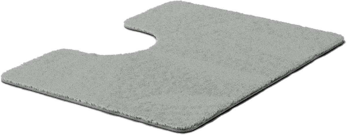 WC-VORLEGER Grau 50/60 cm  - Grau, Basics, Kunststoff/Textil (50/60cm) - Grund