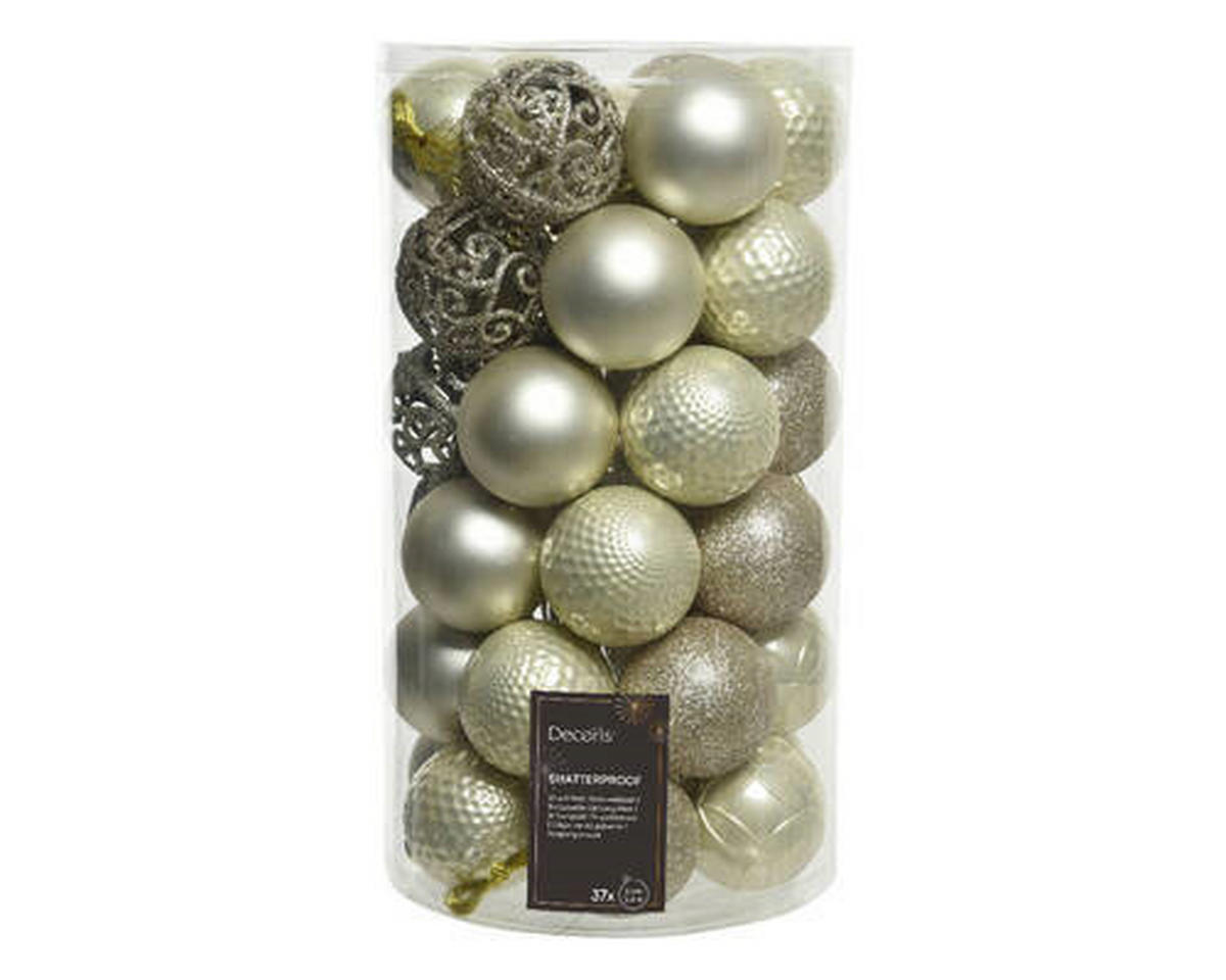 CHRISTBAUMKUGEL-SET 6 cm  - Basics (6cm)