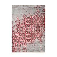 WEBTEPPICH  Wohnzimmer 160/230 cm Baroque Rot rechteckig  - Rot, Basics, Textil (160/230cm) - Novel
