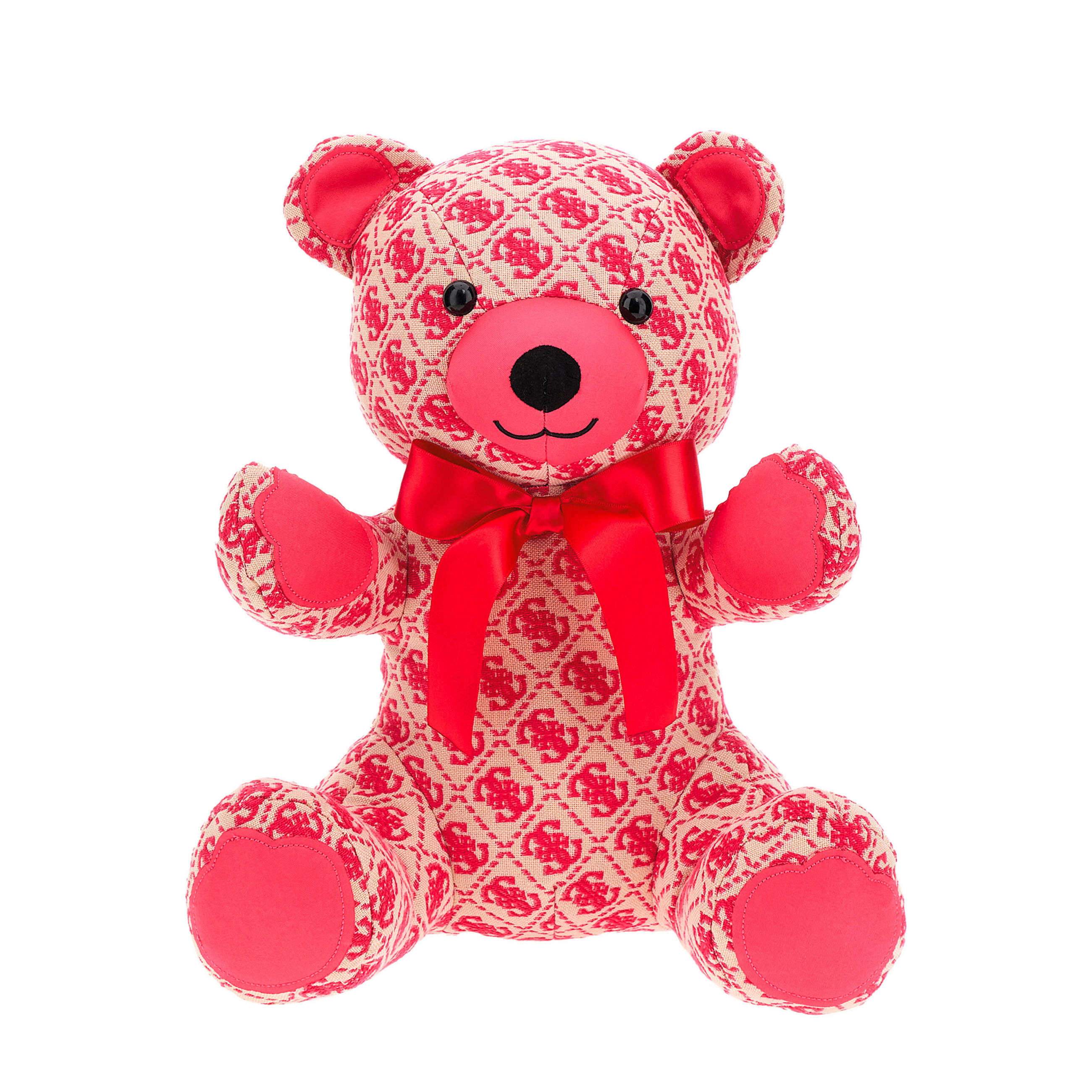 MEDVJED DEKORATIVNI - pink, Konvencionalno, tekstil (25/30cm) - Guess