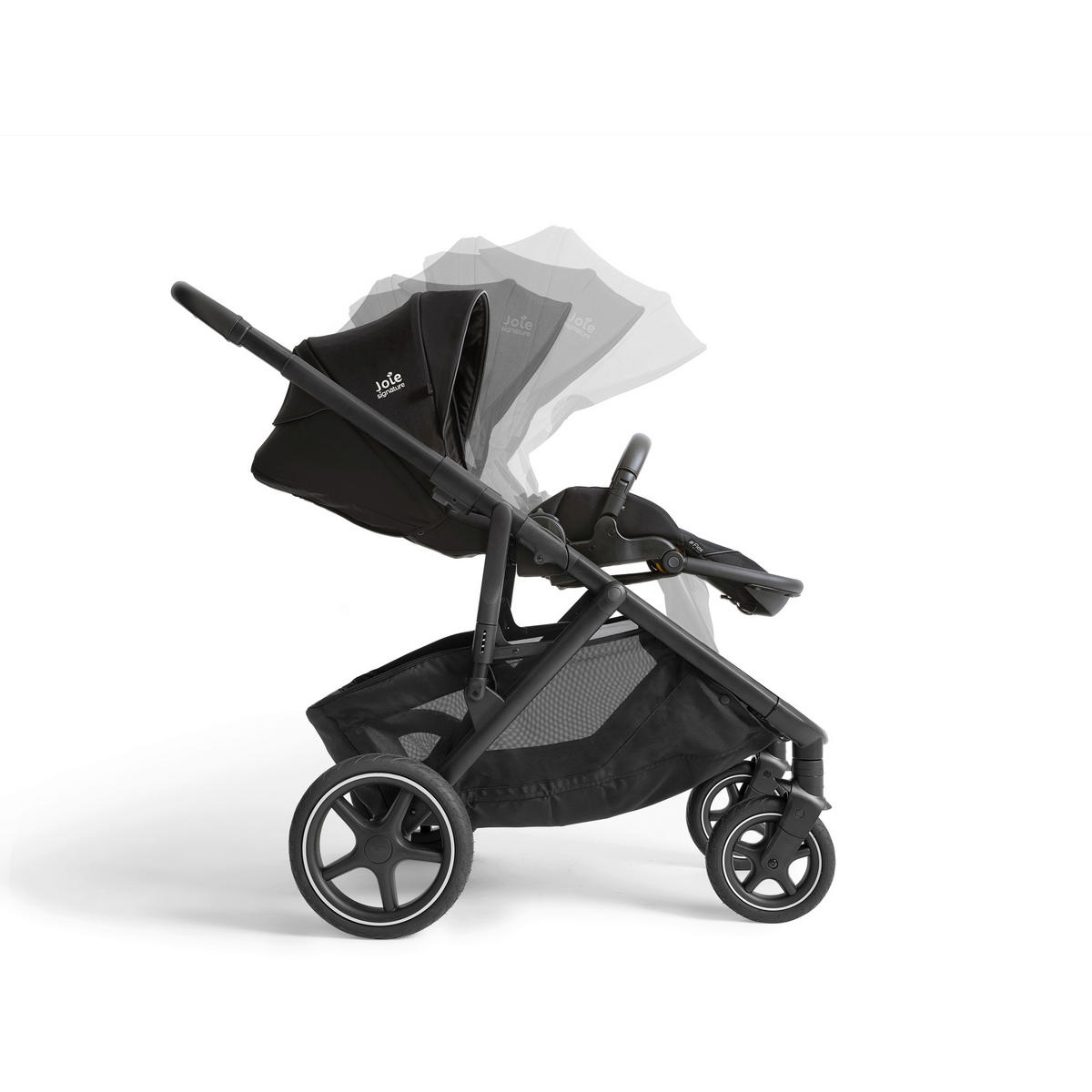 KINDERWAGENSET Versiti 4in1  - Schwarz, Basics, Textil/Metall (64/109/114cm) - Joie