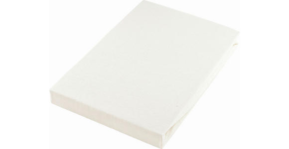 SPANNLEINTUCH 150/200 cm Jersey  - Creme, Basics, Textil (150/200cm) - Esposa