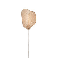 SVJETILJKA ZIDNA  - prirodne boje, Basics, prirodni materijali (40/10/50cm) - Good & Mojo