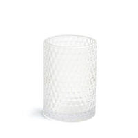 KELÍMEK NA ZUBNÍ KARTÁČEK průhledné - průhledné, Basics, sklo (7,3/10,3/7,3cm) - Sadena