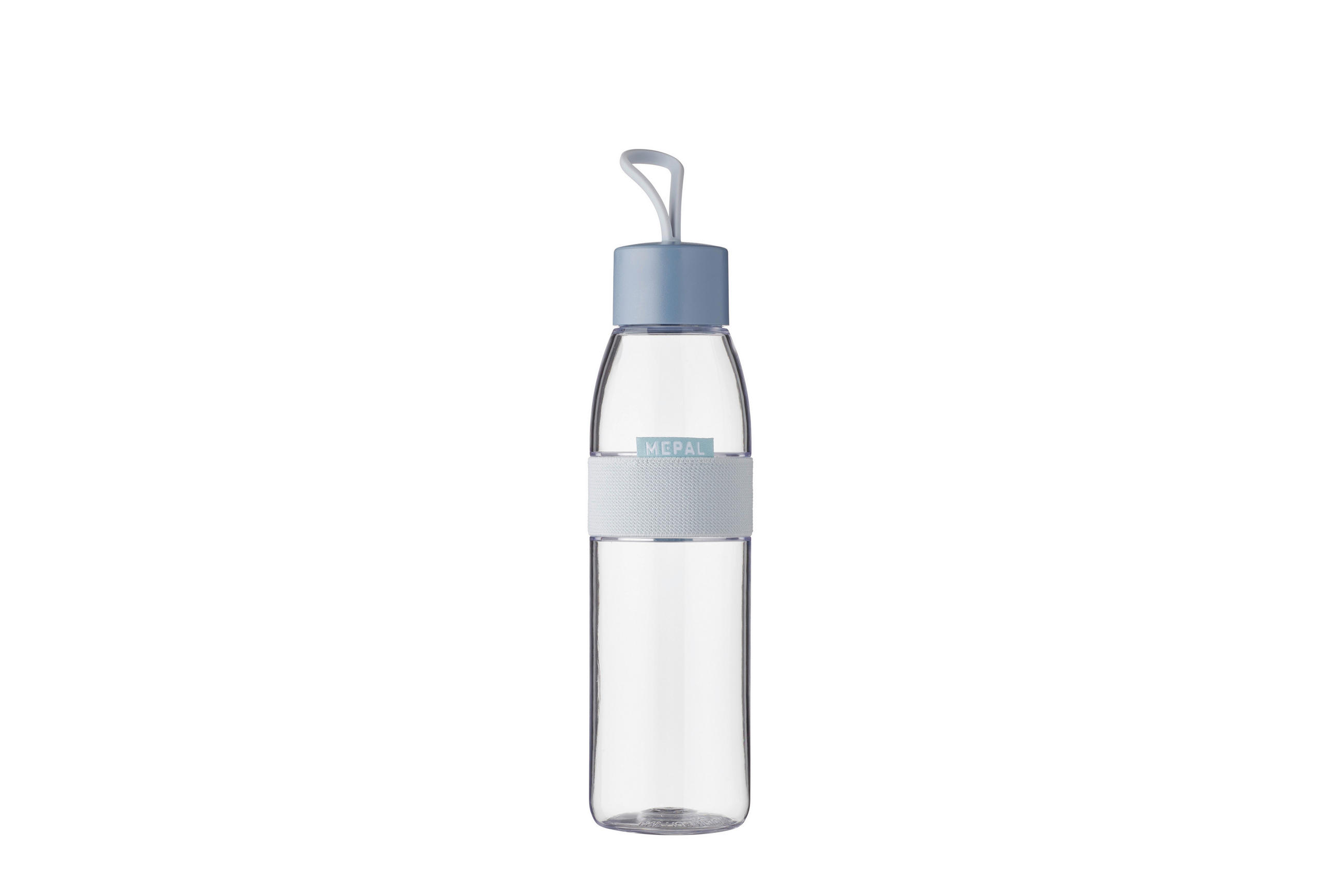 UNIVERSALFLASCHE ELLIPSE  - Transparent/Hellblau, KONVENTIONELL, Kunststoff (0,5l) - Mepal