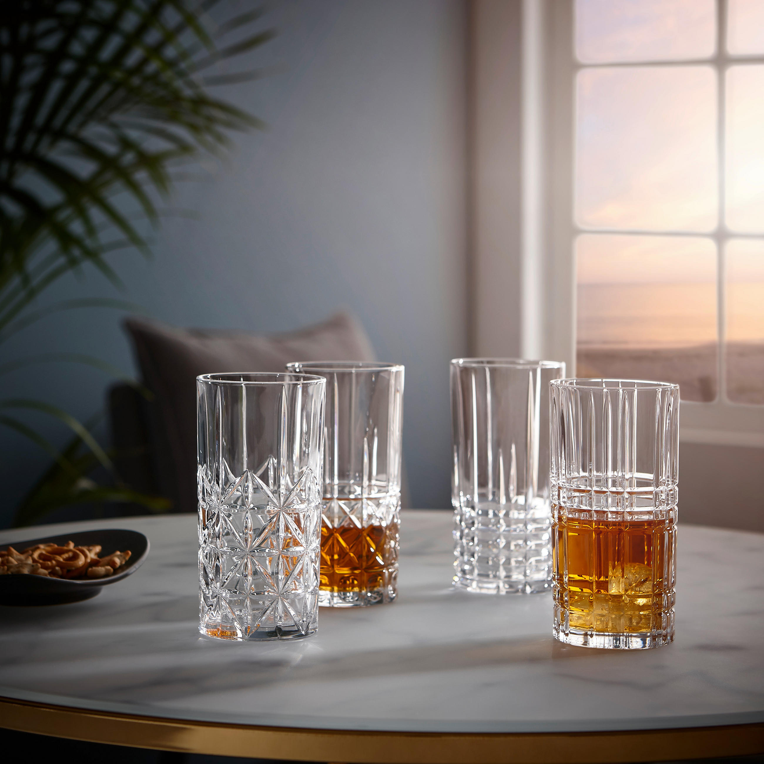 GLÄSERSET HIGHLAND  4-teilig  - Klar, KONVENTIONELL, Glas (445ml) - Nachtmann
