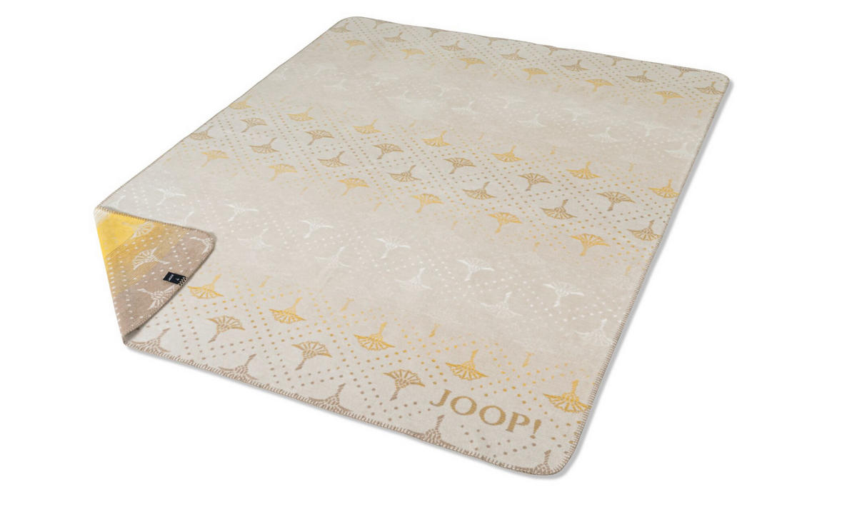 WOHNDECKE CORNFLOWER CHARM 150/200 cm  - Ecru, Design, Textil (150/200cm) - Joop!