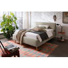 POLSTERBETT 140/200 cm  in Taupe  - Taupe/Eichefarben, Design, Holz/Textil (140/200cm) - Livetastic