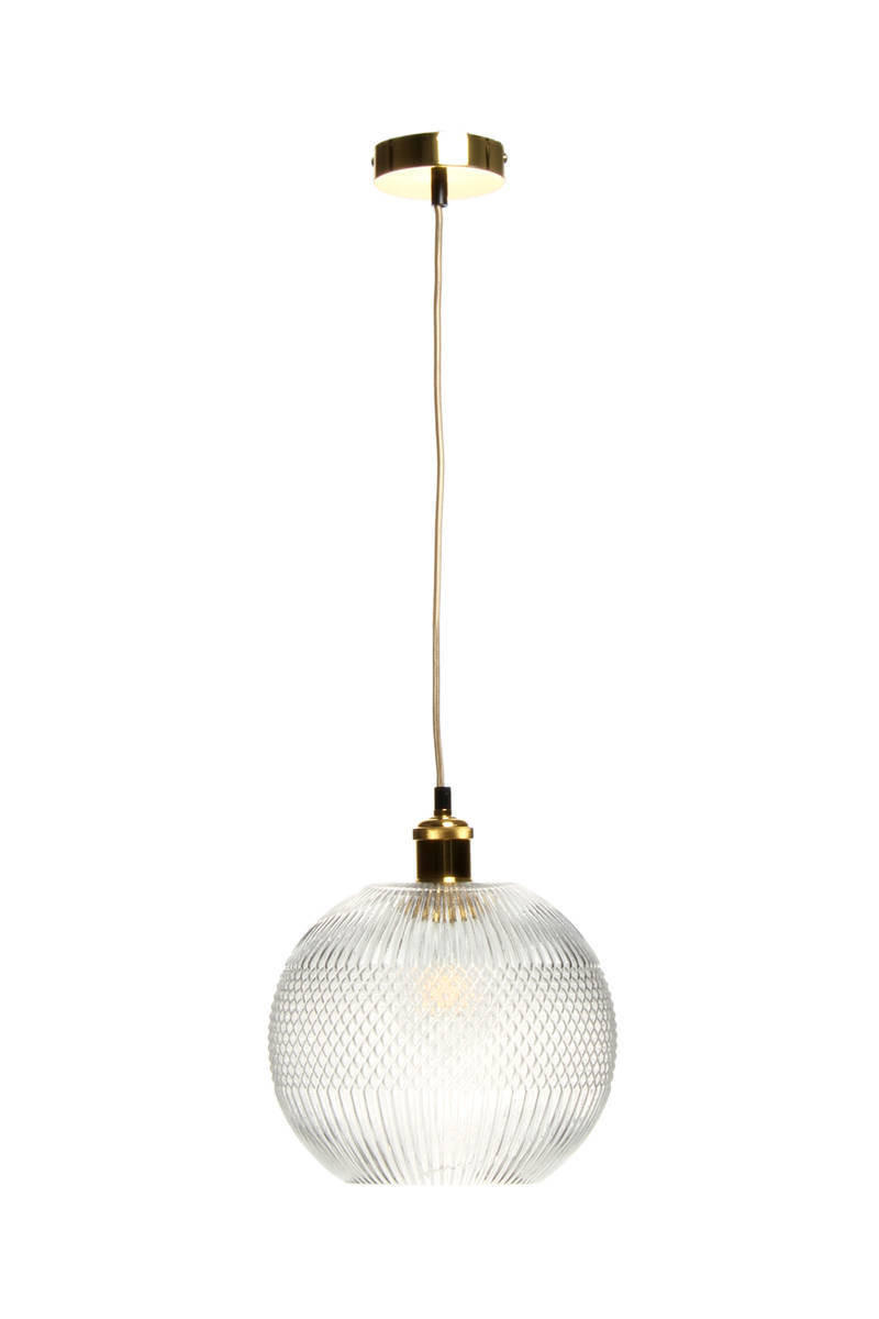 HÄNGELEUCHTE 25/26/25 cm   - Grau, Trend, Glas (25/26/25cm) - Kayoom