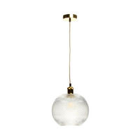 HÄNGELEUCHTE  25/26/25 cm   - Grau, Trend, Glas (25/26/25cm) - Kayoom