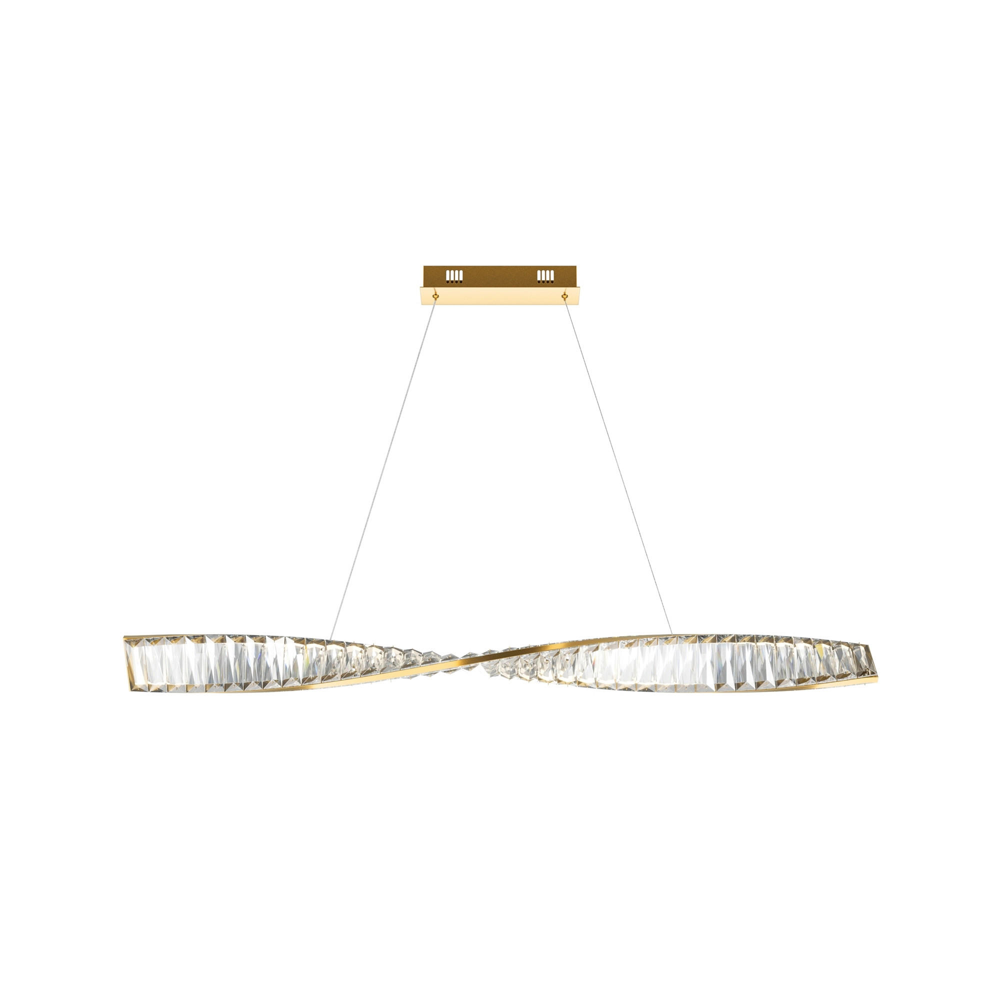 PENDELLEUCHTE Krone 100/311.1/8 cm  - Messingfarben, Design, Metall (100/311.1/8cm) - MAYTONI