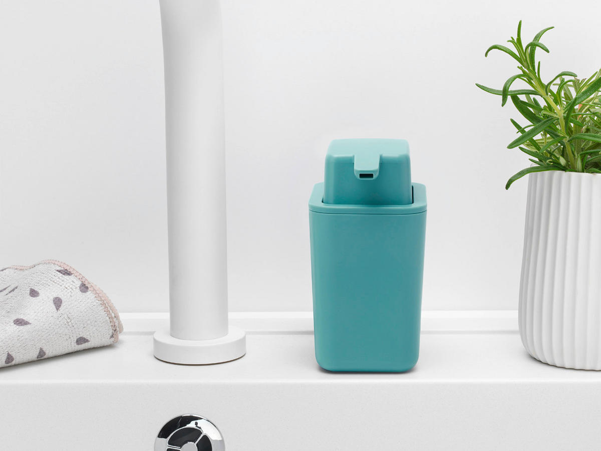 SPÜLMITTELSPENDER - Grün, Basics, Kunststoff (10/11.5/6cm) - Brabantia