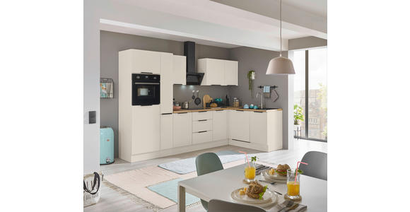 ECKKÜCHE 310/175 cm  in Kaschmir  - Kaschmir/Schwarz, Basics, Holzwerkstoff/Metall (310/175cm) - Xora