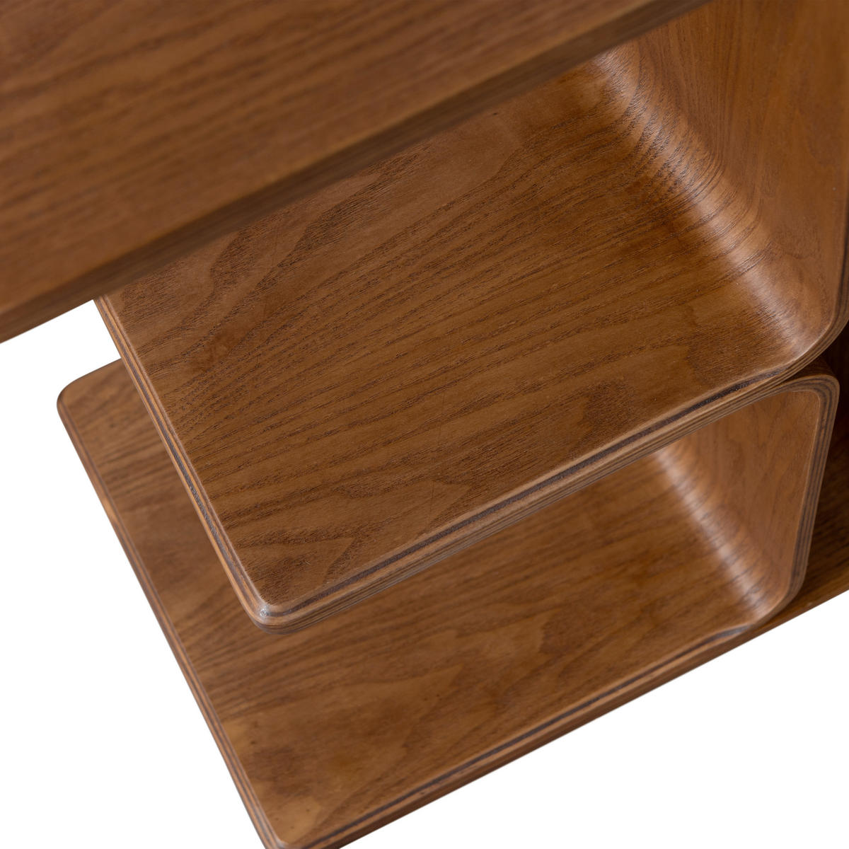 COUCHTISCH Frey Sperrholz 60/32/40 cm rechteckig Walnussfarben  - Walnussfarben, Design, Holzwerkstoff (60/32/40cm) - Livetastic