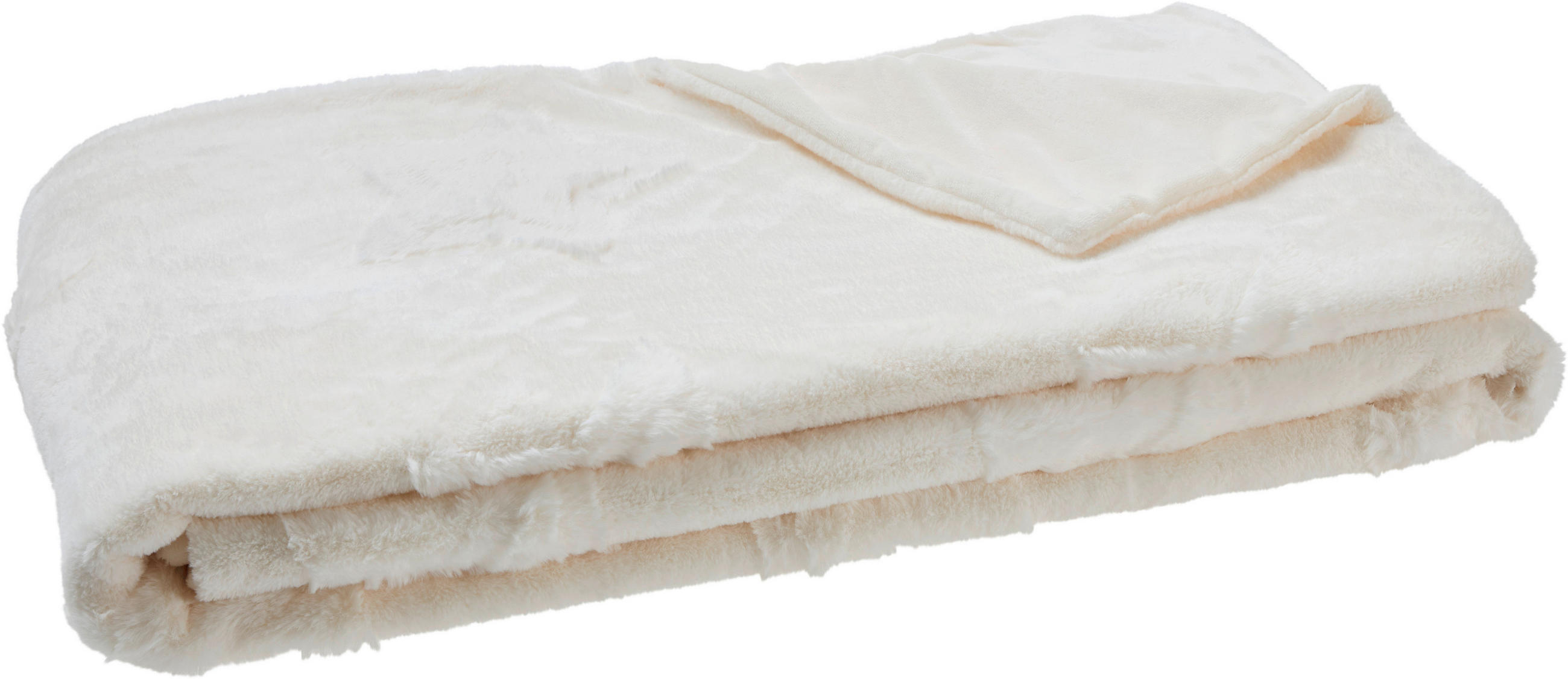 WOHNDECKE 150/200 cm  - Weiß, Textil (150/200cm) - X-Mas