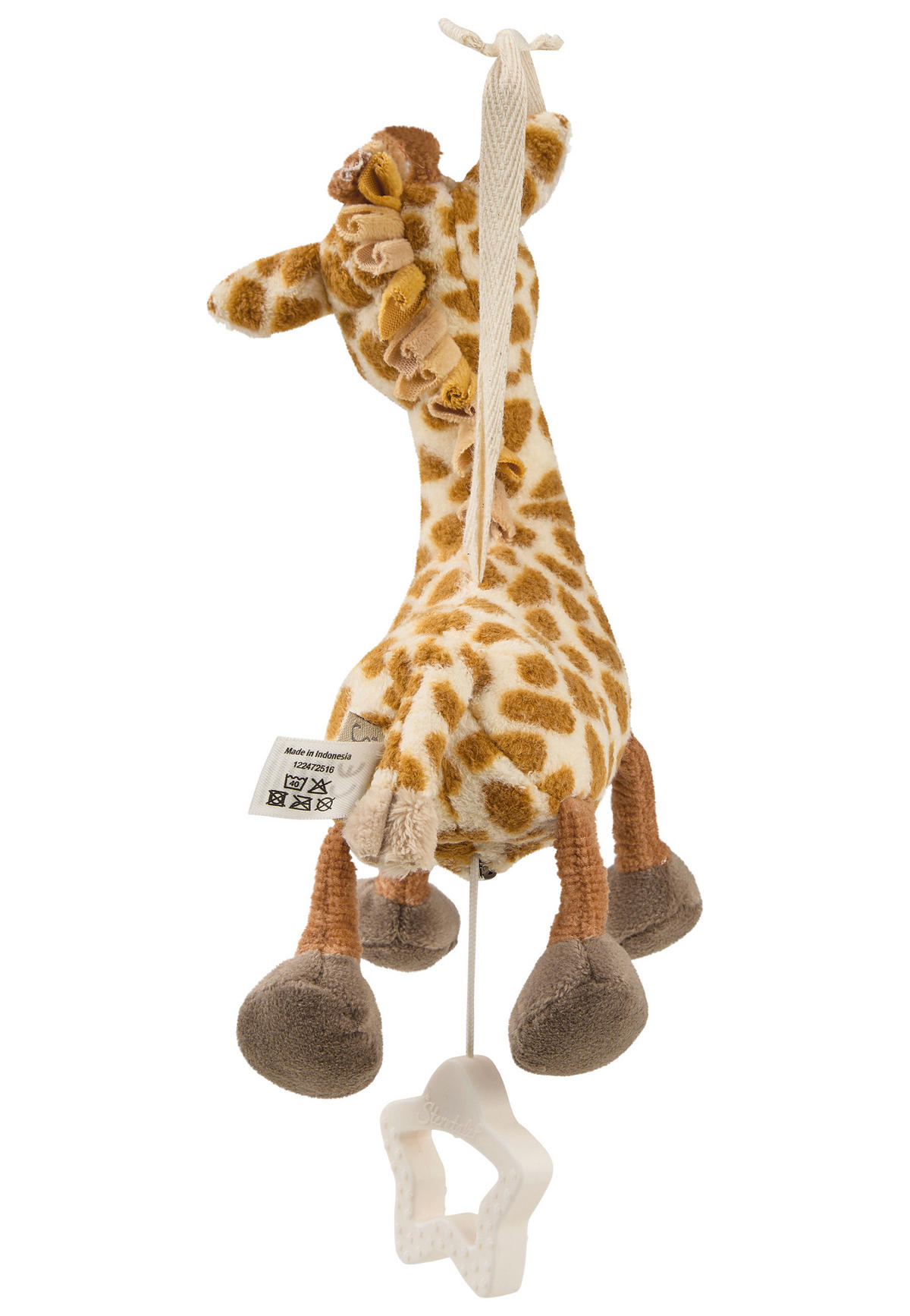 SPIELUHR Giraffe Kaya 20/15/7 cm  - Dunkelgelb, Basics, Textil (20/15/7cm) - Sterntaler