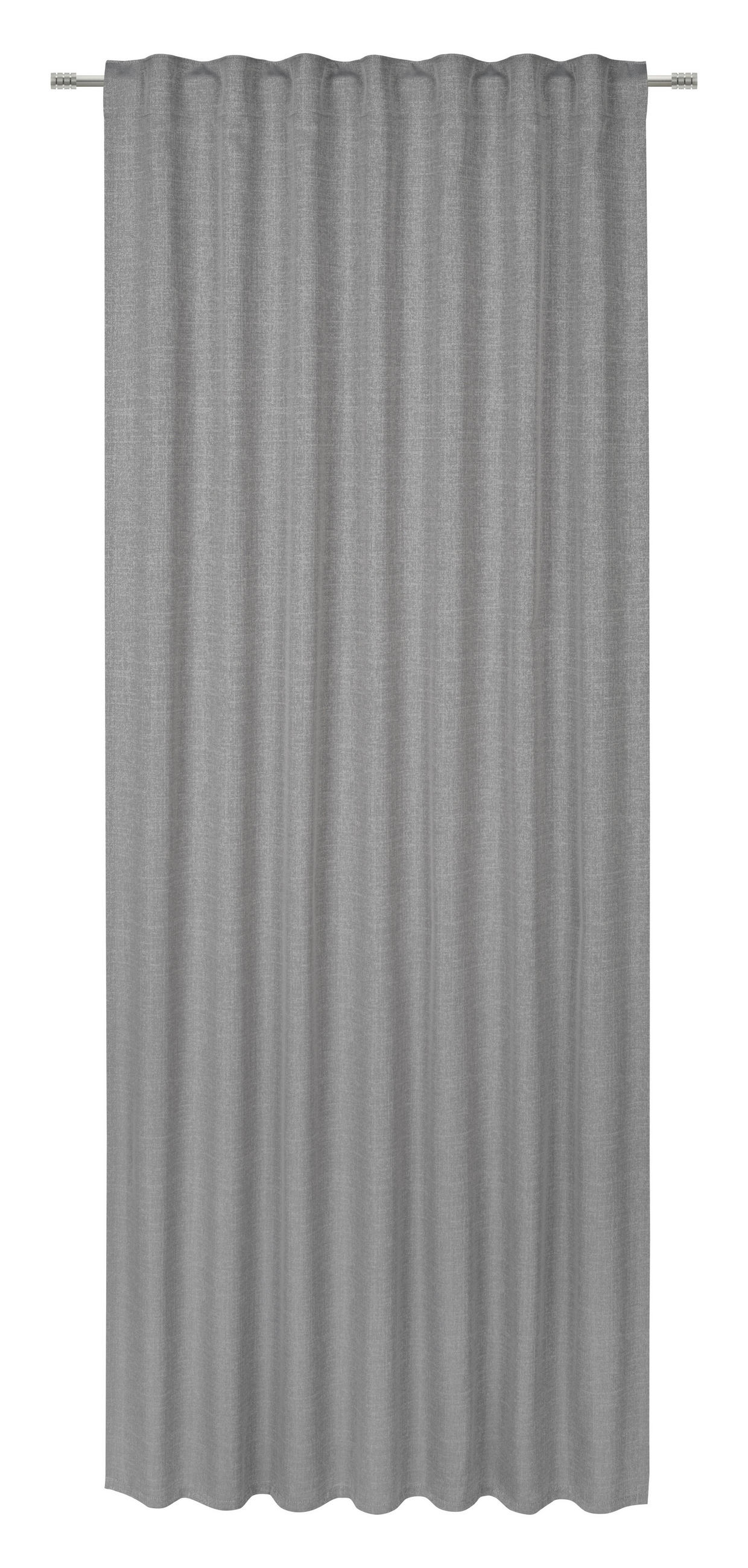 FERTIGVORHANG blickdicht  - Grau, Design, Textil (140/245cm) - Dieter Knoll