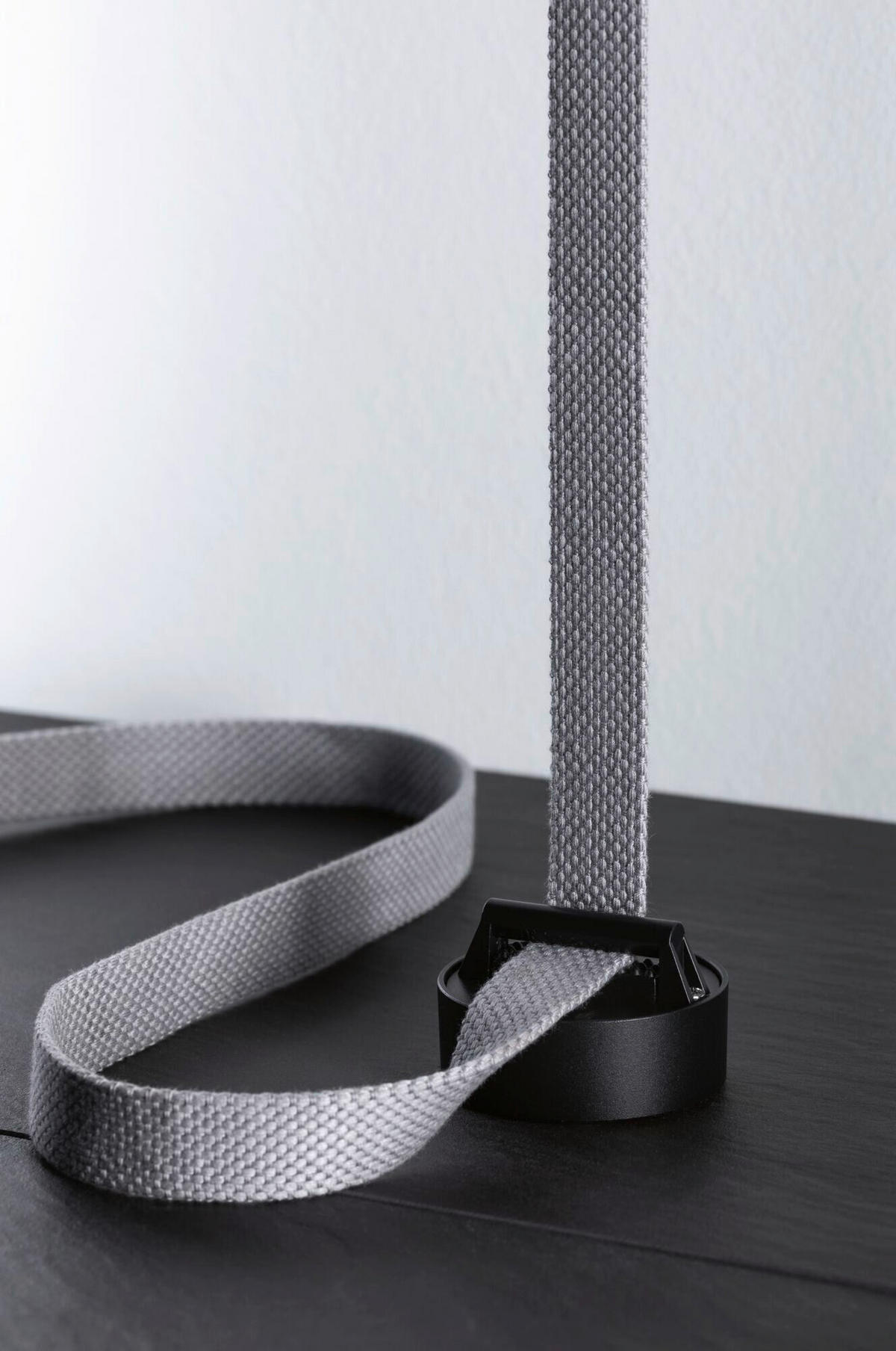 SEILSYSTEM-MONTAGESET ULine 6,0/3,5 cm   - Schwarz, Basics, Kunststoff/Metall (6,0/3,5cm) - Paulmann