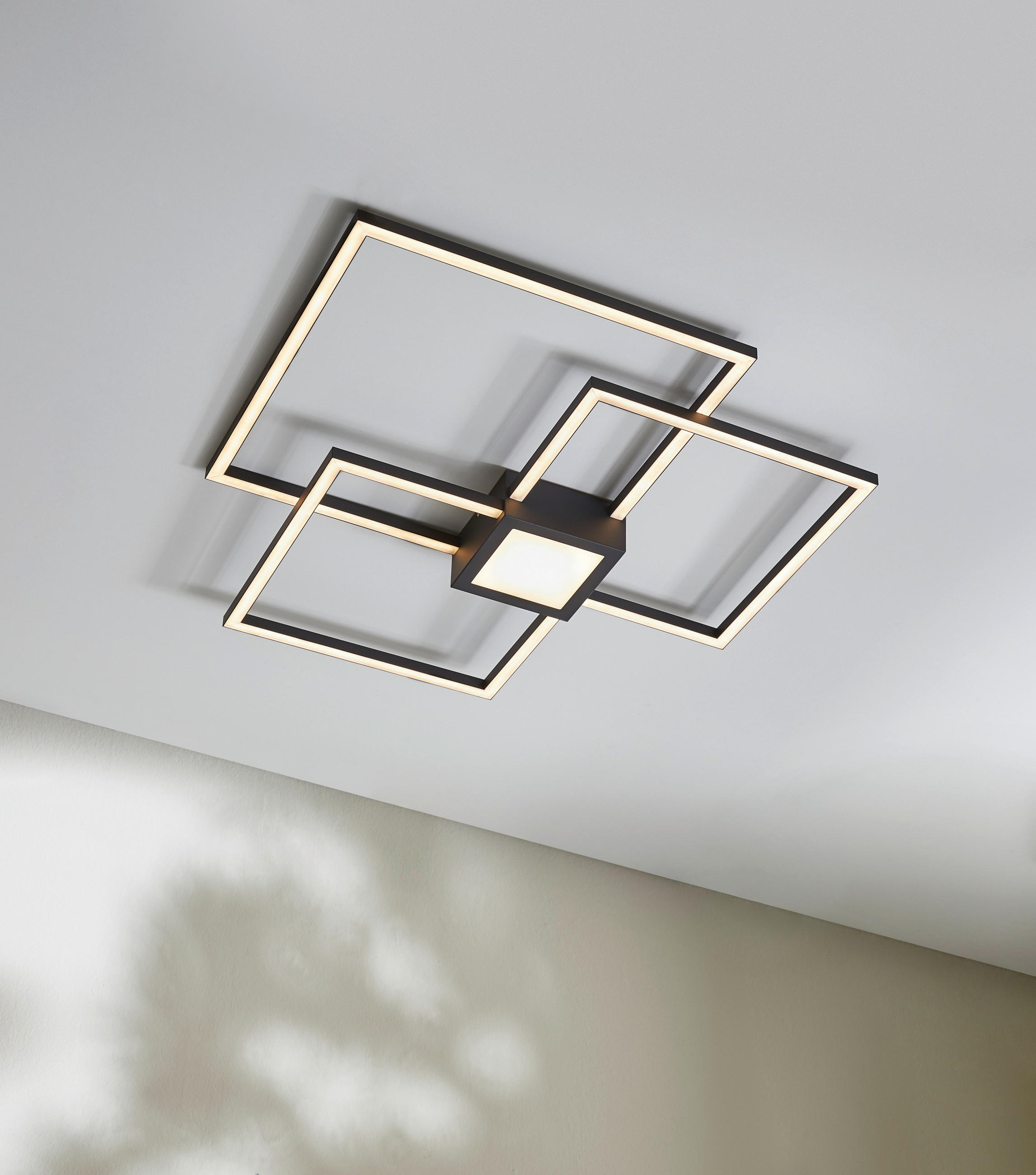 PLAFONIERĂ CU LED - Design (65,5/65,5/6,5cm) - Trio Leuchten