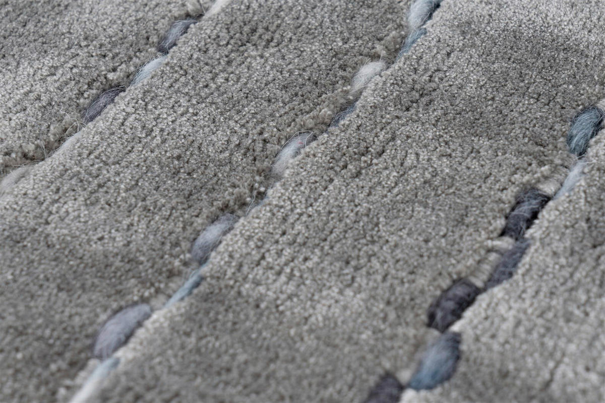 Covor Cu Țesătură Plată Prime  - argintiu/multicolor, Basics, textil (120/170cm) - Kayoom
