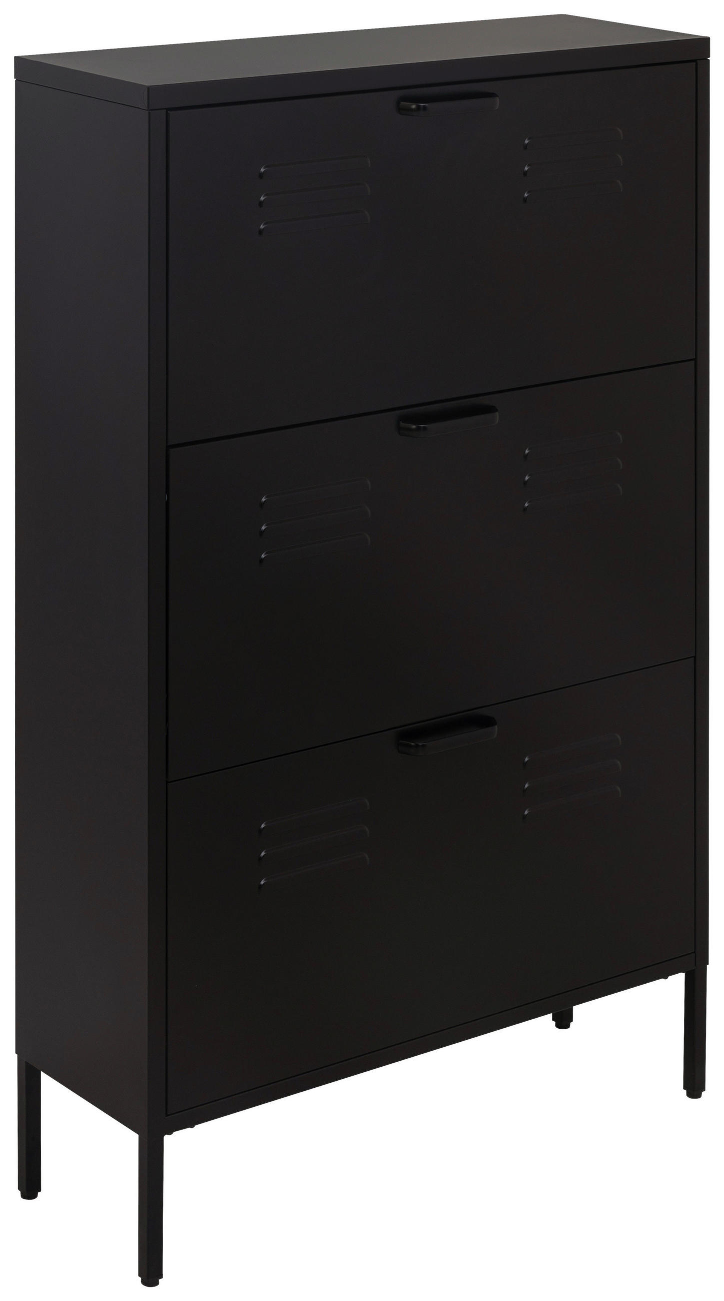 E-shop MID.YOU VÝKLOPNÁ SKRINKA NA TOPÁNKY, čierna, 80/125/26 cm