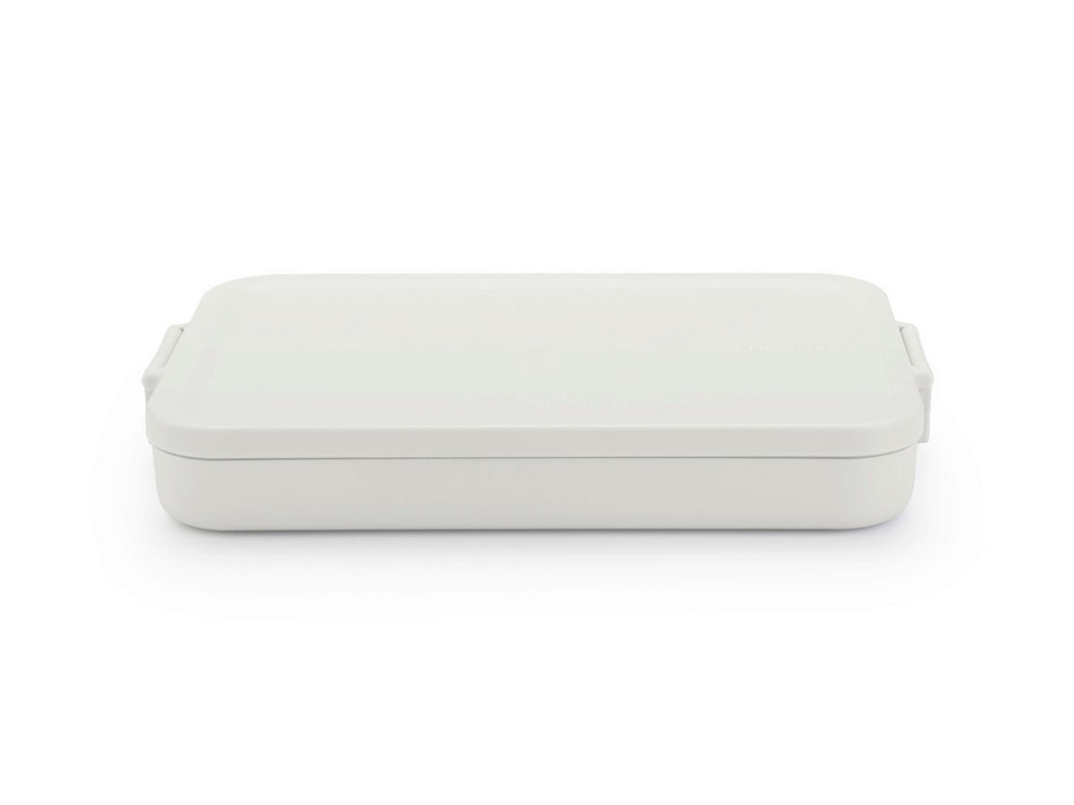 KRABIČKA NA OBĚD  - světle šedá, Basics, plast (25.5/3.7/16.6cm) - Brabantia