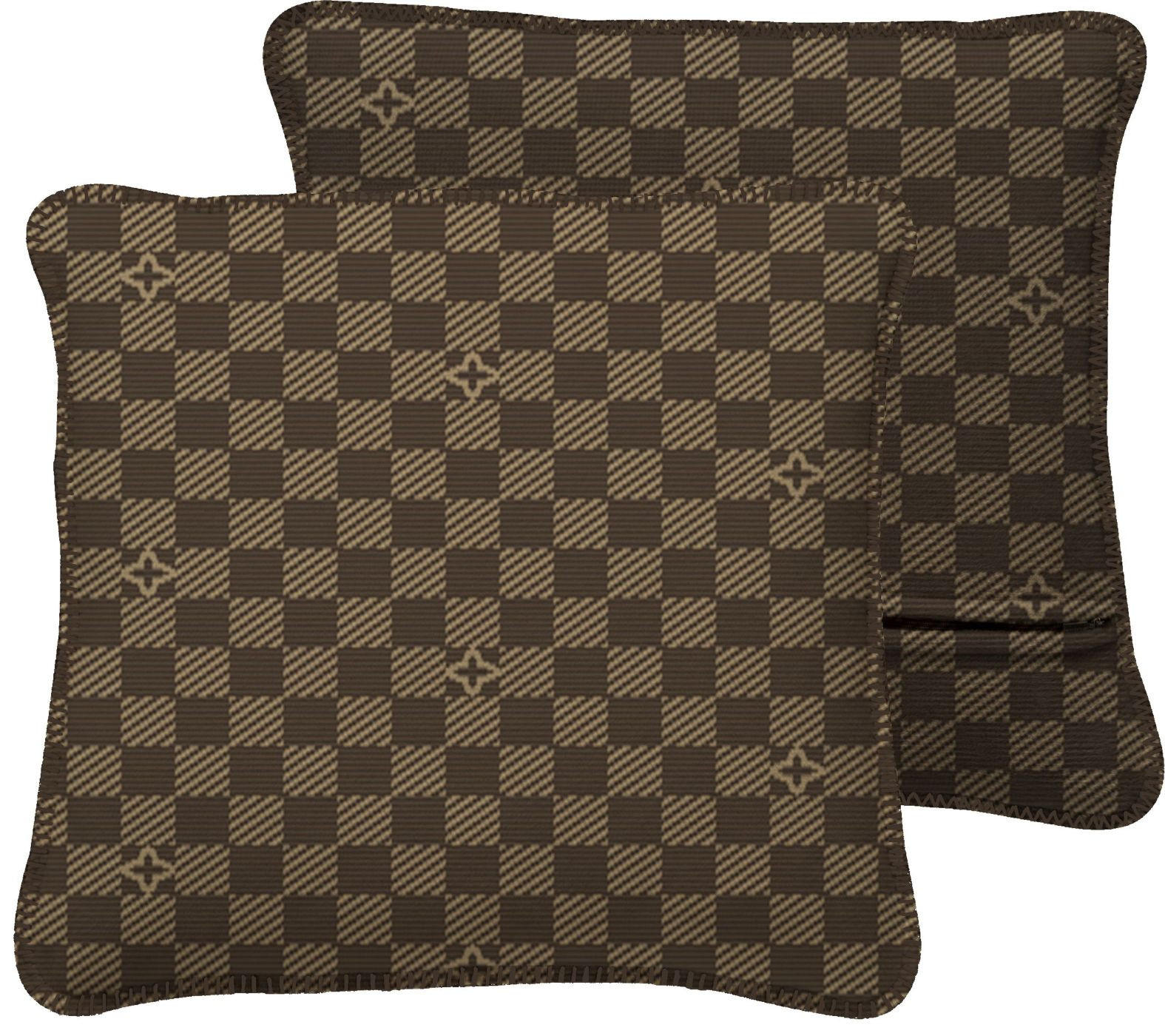 KISSENBEZUG 50/50 cm  - Beige/Braun, Basics, Textil (50/50cm) - Ambia Home